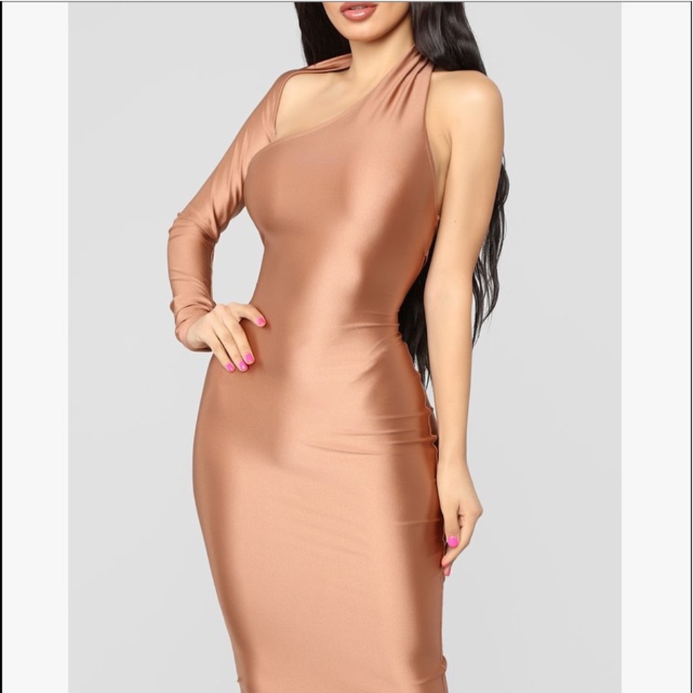 Fashion Nova One Shoulder Dress - Picture 5 of 5